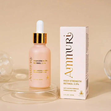Ammuri Skincare Anti Aging Face Serum - High Volume Retinol 3.5%